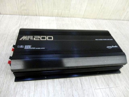 Mac audio 200 amplifier old - mac,
