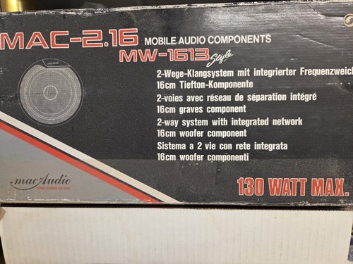 Mac audio mw - , mac-2,16/mw-1613